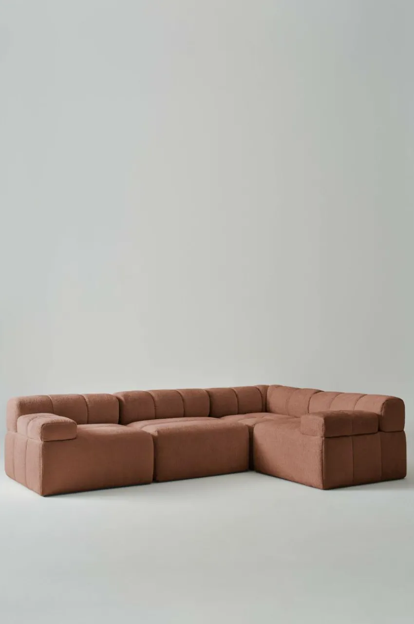 Soffor|Jotex DERMY Soffmodul Hörn Rostorange