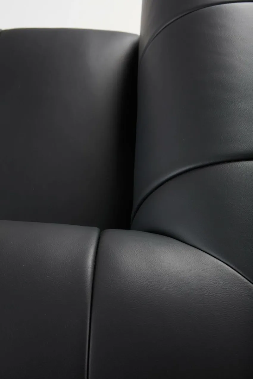 Soffor|Jotex DERMY Soffmodul Hörn PU/ Lädermix Svart