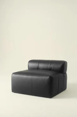 Soffor|Jotex DERMY Soffmodul PU/ Lädermix Svart PU läder