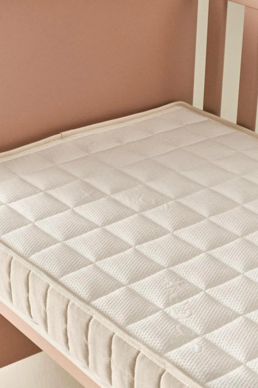 Barnsängkläder|Barnmöbler|Jotex DESCANSO Skummadrass Medium 60x120 Cm Vit