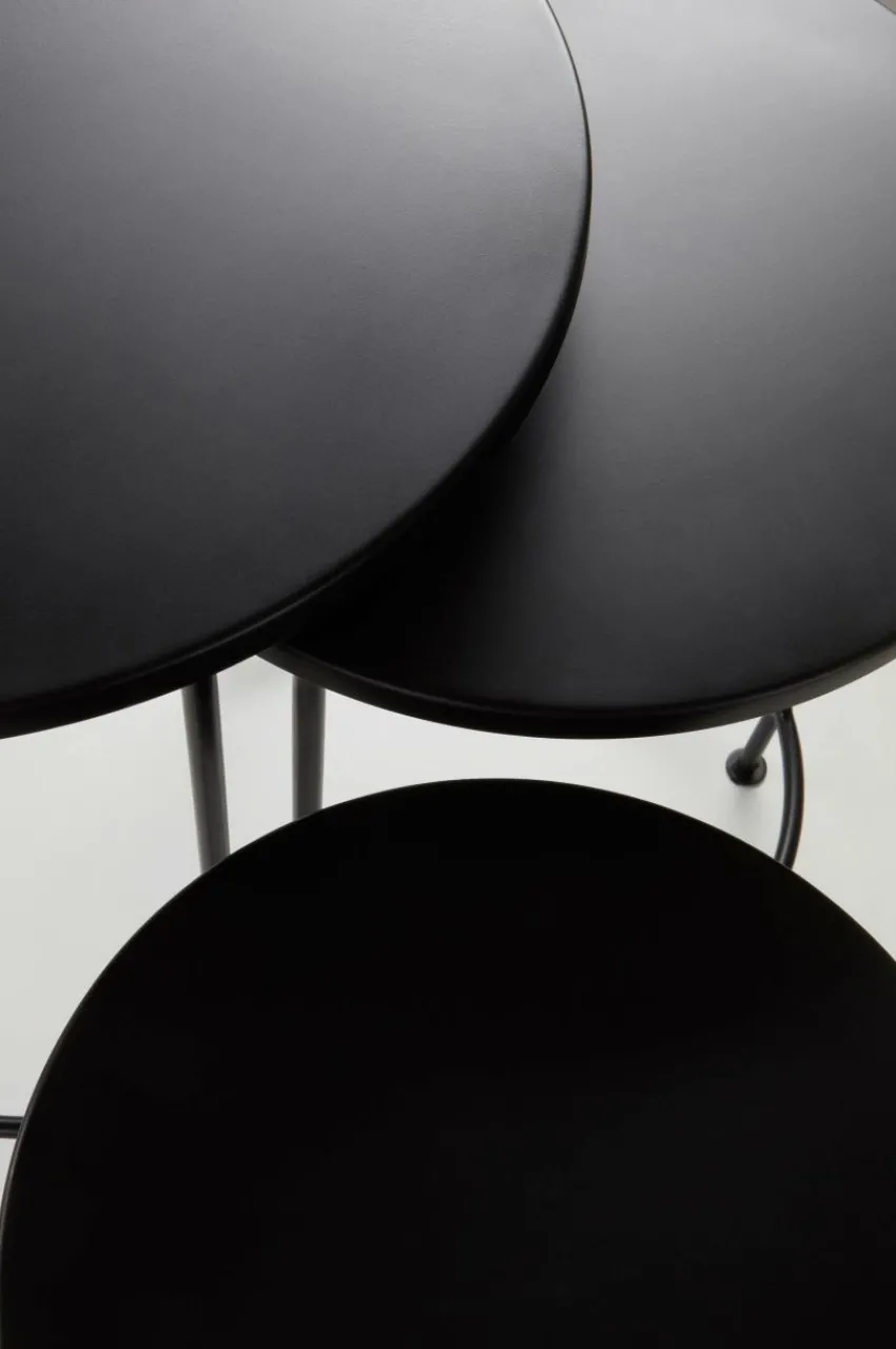 Bord|Jotex DESTIN Sidobord 3-pack Svart