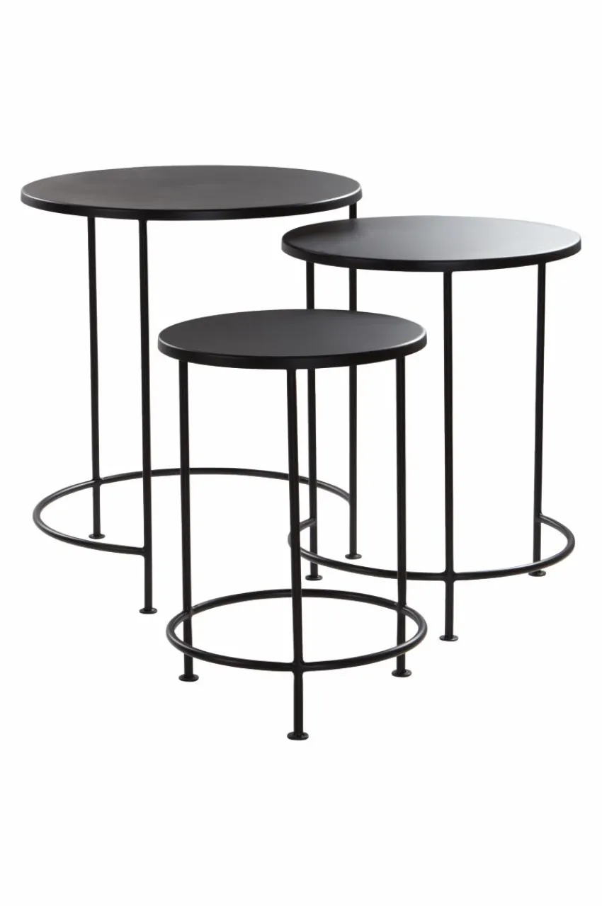 Bord|Jotex DESTIN Sidobord 3-pack Svart