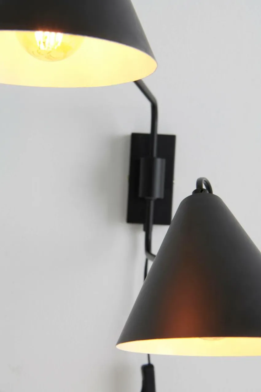 Vägglampor|Jotex DEUX Vägglampa Matt svart