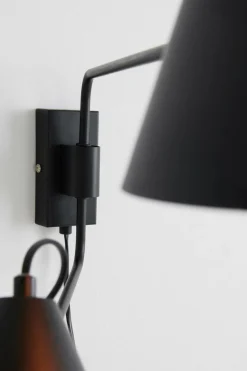 Vägglampor|Jotex DEUX Vägglampa Matt svart
