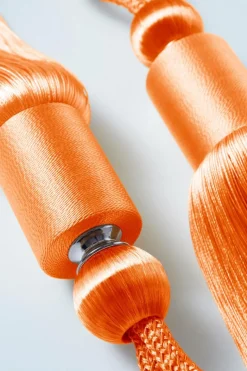 Gardinomtag|Jotex DIARA Tofsomtag 2-pack Orange