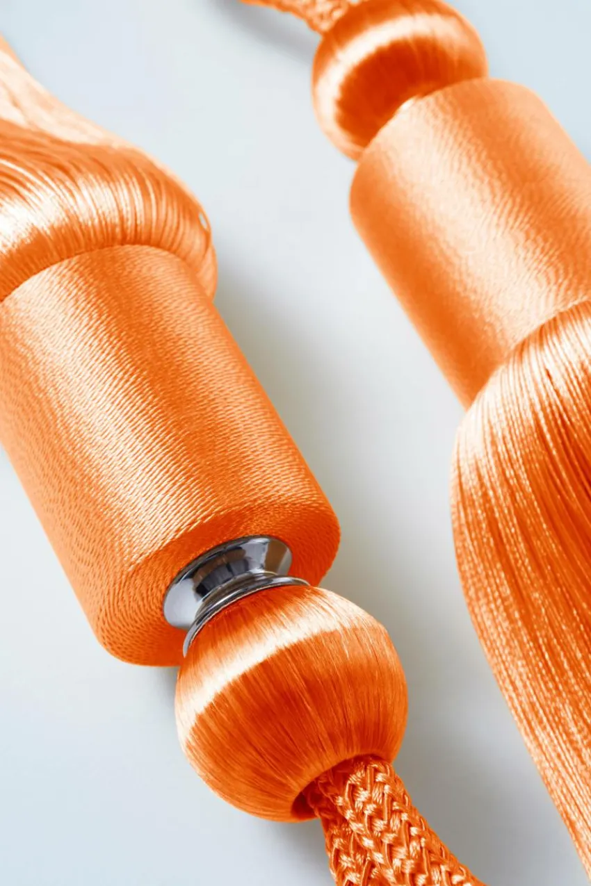 Gardinomtag|Jotex DIARA Tofsomtag 2-pack Orange