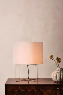 Bordslampor|Jotex DIEGO Bordslampa Vit/guld