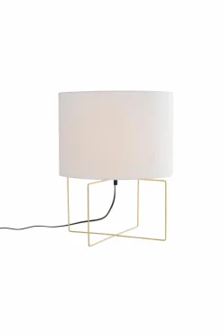 Bordslampor|Jotex DIEGO Bordslampa Vit/guld
