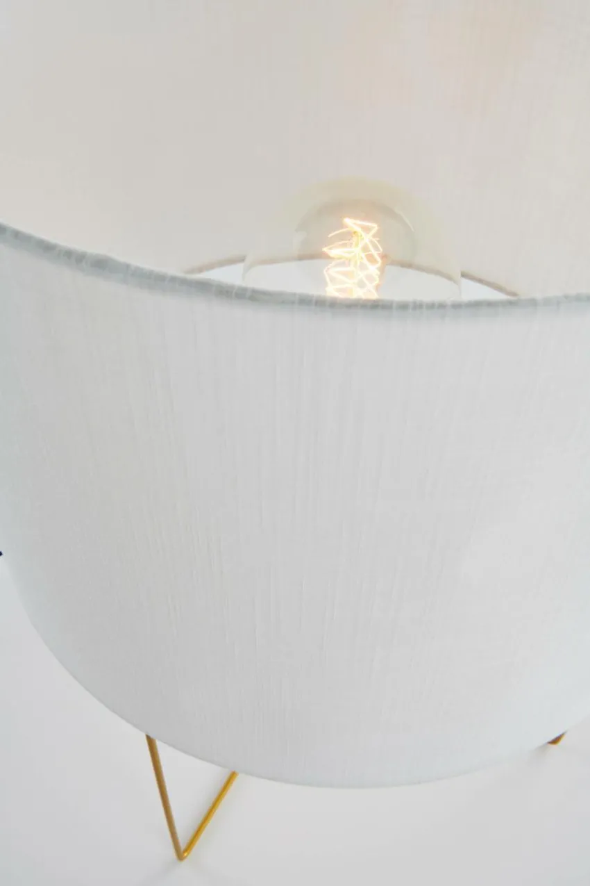 Bordslampor|Jotex DIEGO Bordslampa Vit/guld