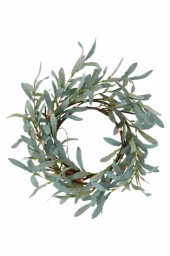 Julbelysning|Dekorativ Belysning|Jotex DIONE Krans LED Grön