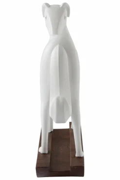 Prydnadssaker|Jotex DOG SWING Dekorationsfigur Vit/brun