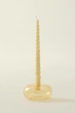 Ljusstakar|Jotex DONUT Ljusstake Gul
