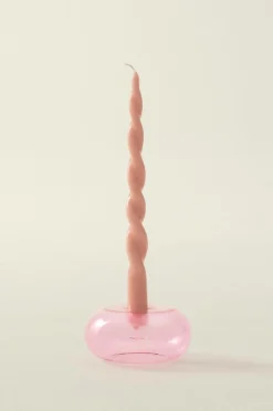 Ljusstakar|Jotex DONUT Ljusstake Rosa