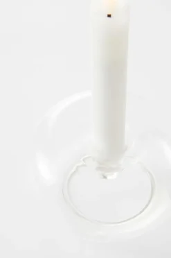 Ljusstakar|Jotex DONUT Ljusstake Transparent