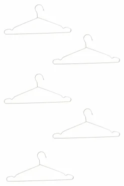Barndekoration|Barndekoration|Jotex DRAYTON MINI Galge 5-pack Silver