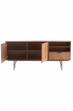 Förvaring|Jotex DUVBERG Sideboard 40x180 Cm Valnötsfanér