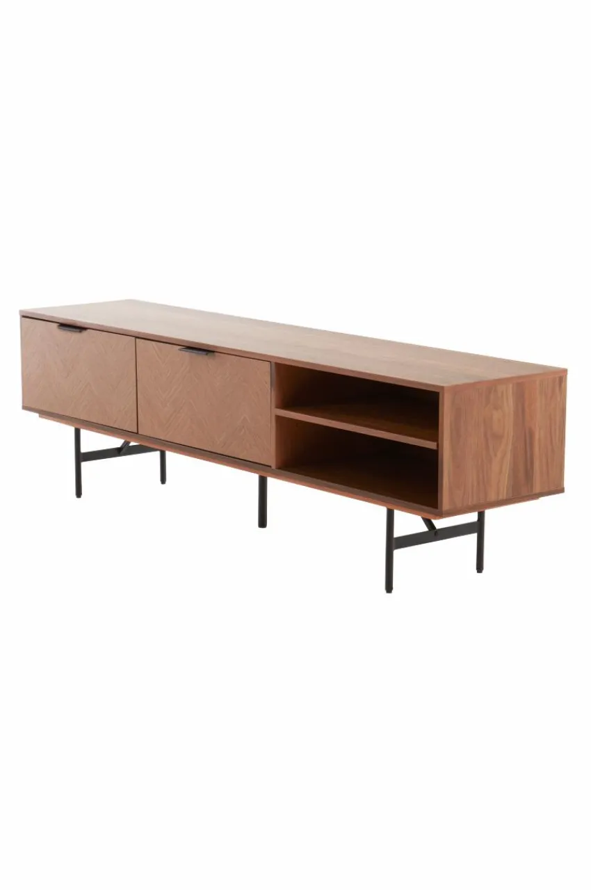 Förvaring|Jotex DUVBERG Tv-bänk 40x180 Cm Valnötsfanér