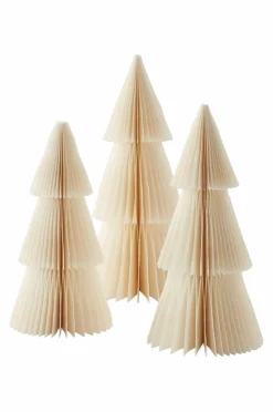 Juldekoration|Jotex EBBE Dekorationsfigur 3-pack Naturvit