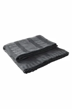 Plädar & Filtar|Julkuddar & Julplädar|Jotex EDIT Pläd - Ekologisk Mörkgrå