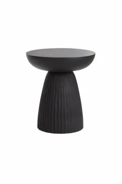 Bord|Jotex EGINA Sidobord ø 40 Cm Svart