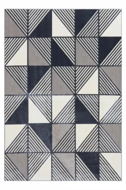 Återvunna Mattor|Viskosmattor|Jotex EGNO Viskosmatta 200x300 Cm Creme/mörkgrå