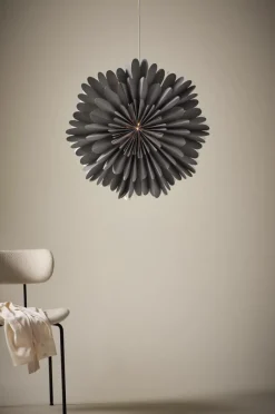 Julbelysning|Jotex EIRA Julstjärna ø 68 Cm Mörkgrå