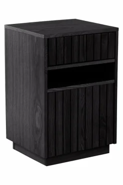 Förvaring|Jotex EIRA Sängbord Mdf with ash veneer,black