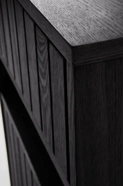 Förvaring|Jotex EIRA Sängbord Mdf with ash veneer,black