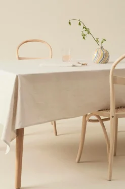 Dukar|Jotex ELI Linneduk Ljusgrå