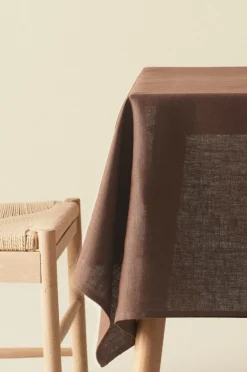 Dukar|Jotex ELI Linneduk Mörkbrun