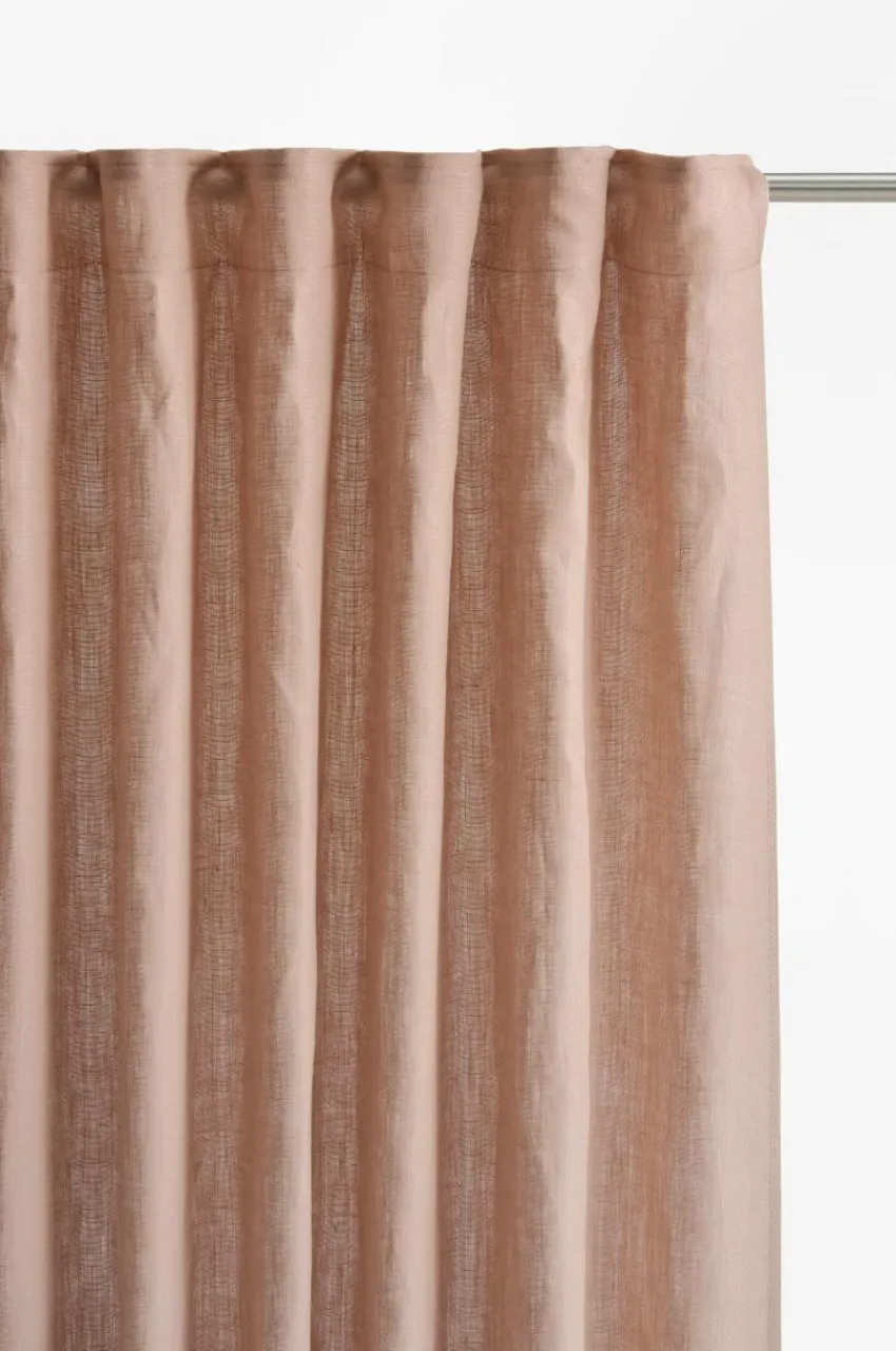 Linnegardiner|Multifunktionsgardiner|Jotex ELI Linnegardin 2-pack Nougat