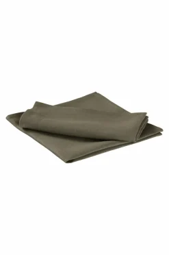 Servetter|Jotex ELI Linneservett 2-pack Mörk khakigrön