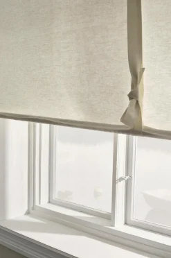 Hissgardiner|Linnegardiner|Jotex ELI Roll Up-gardin I Linne Naturvit