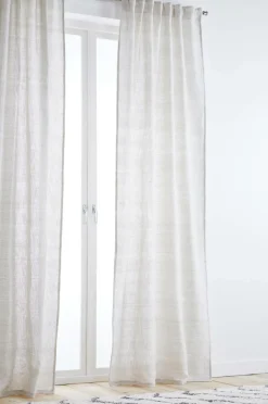Linnegardiner|Multifunktionsgardiner|Jotex ELISA Multifunktionsgardin 2-pack Ljusbeige