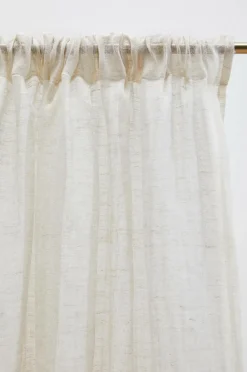 Linnegardiner|Multifunktionsgardiner|Jotex ELLEN Linnegardin1 Längd - Extra Bred Linnebeige