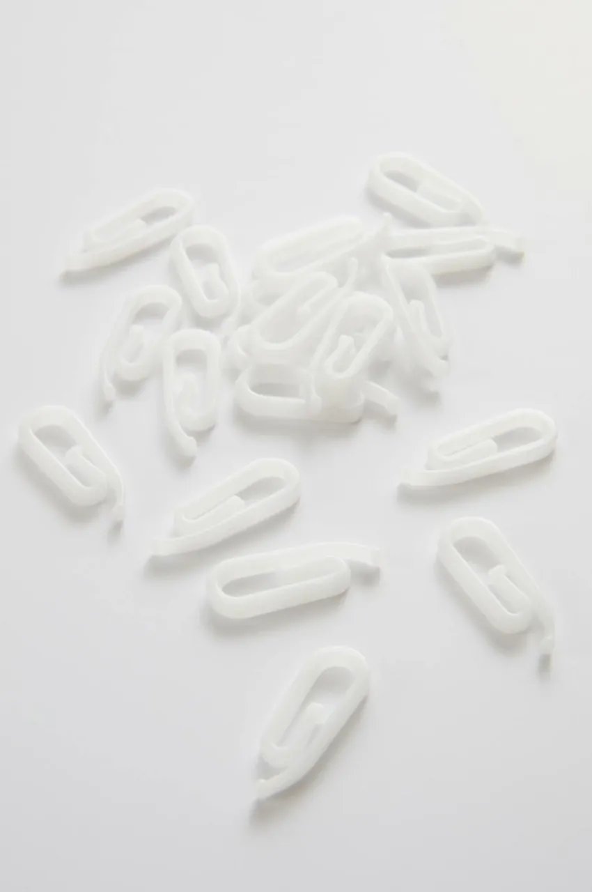 Gardintillbehör|Jotex ELLIS Rynkbandskrok 20-pack Vit