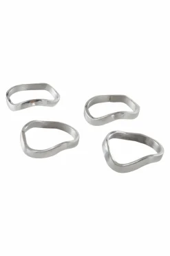 Kökstillbehör|Jotex ELLIS Servettring 4-pack Silver