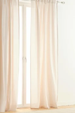 Multifunktionsgardiner|Jotex ELORA Gardin 2-pack Ljusbeige