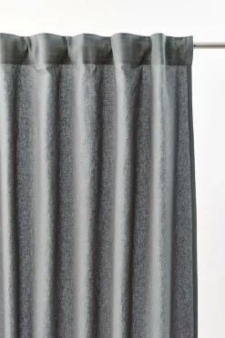 Julgardiner|Multifunktionsgardiner|Jotex ELORA Gardin 2-pack Mörkgrå