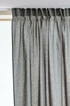 Julgardiner|Multifunktionsgardiner|Jotex ELORA Gardin 2-pack Mörkgrå
