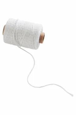 Presentpapper & Snöre|Juldekoration|Jotex ELSA Dekorationssnöre - Längd 50 Meter Vit