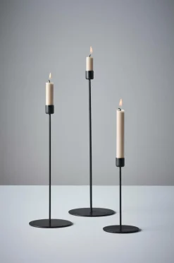 Ljusstakar|Jotex ELSY Ljusstake 3-pack Svart