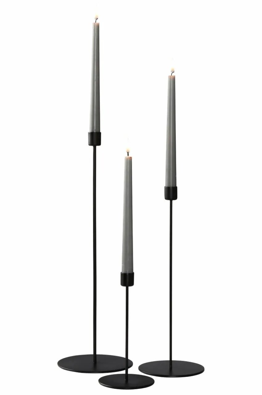 Ljusstakar|Jotex ELSY Ljusstake 3-pack Svart