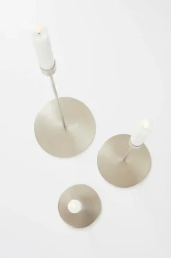 Ljusstakar|Jotex ELSY Ljusstake 3-pack Krom