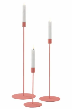 Ljusstakar|Jotex ELSY Ljusstake 3-pack Röd