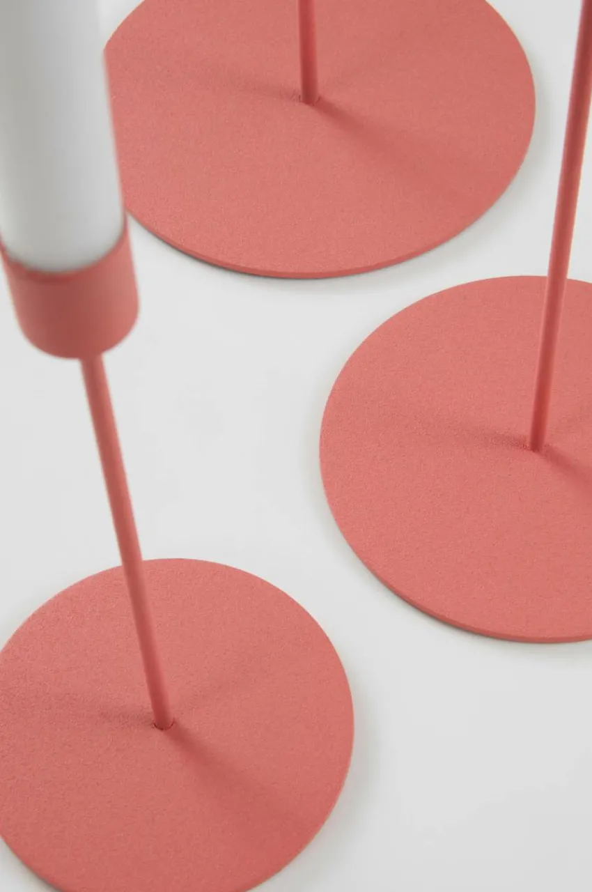 Ljusstakar|Jotex ELSY Ljusstake 3-pack Röd