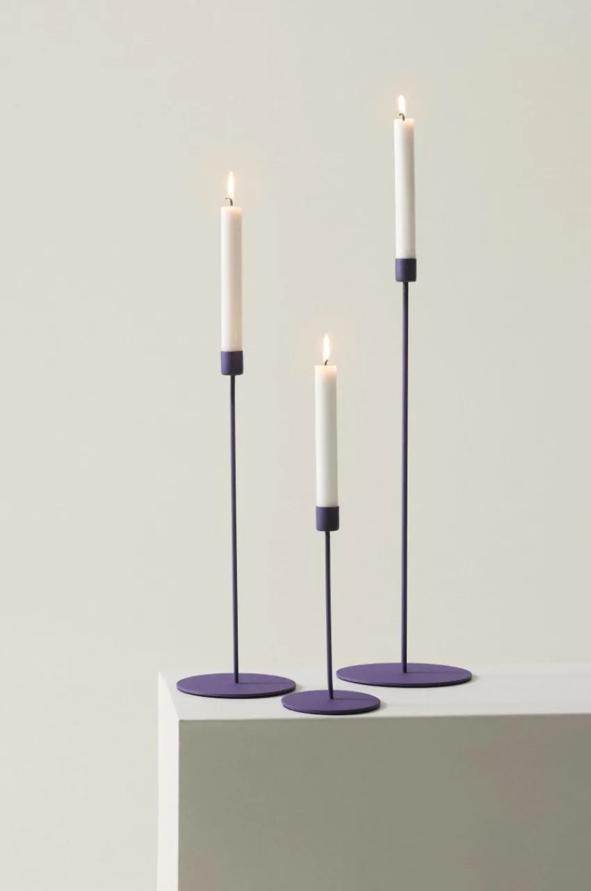 Ljusstakar|Jotex ELSY Ljusstake 3-pack Lila