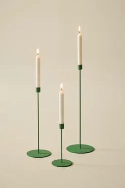 Ljusstakar|Jotex ELSY Ljusstake 3-pack Grön