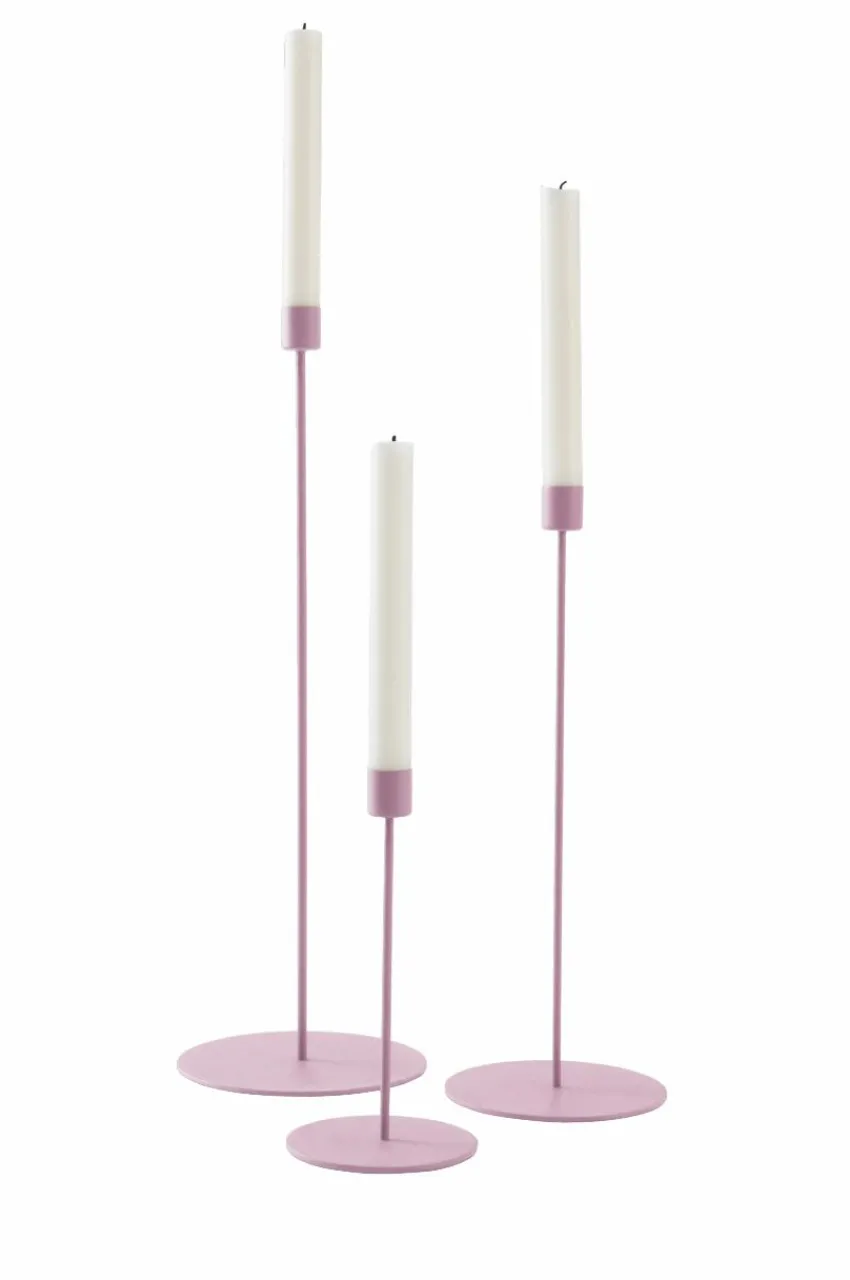 Ljusstakar|Jotex ELSY Ljusstake 3-pack Lavendel