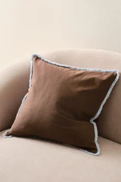 Prydnadskuddar & Fodral|Jotex EMMA Kuddfodral 50x50 Cm Brun/blå